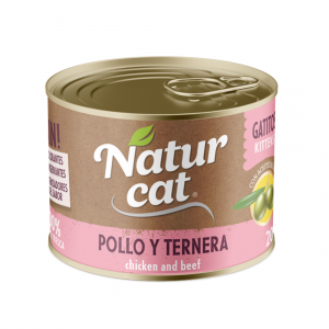 Naturcat Kitten Pollo y Ternera