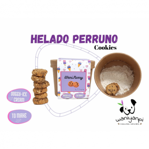 Helado Waniflurry tipo Cookies